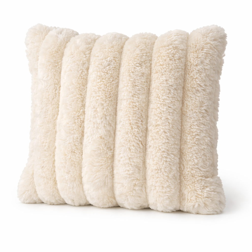 Sierkussen luxe crème