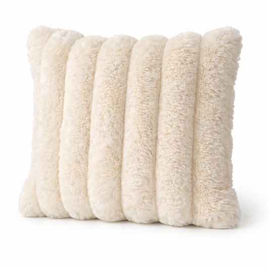 Sierkussen luxe crème